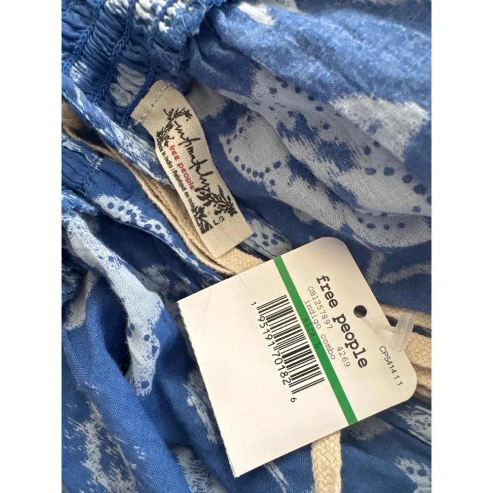 Intimately Free People Nora Nightie Dress Indigo Size Large
